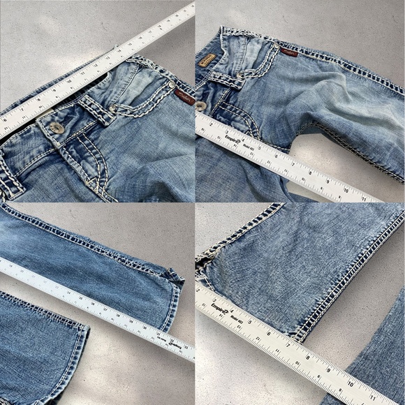 !! SOLD !! Silver Jeans Co. Low Rise Mckenzie Slim Bootcut Jeans - Picture 7 of 7